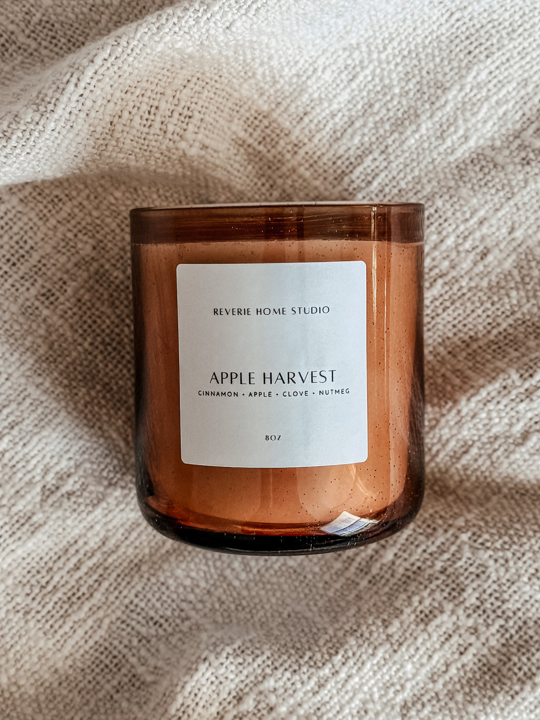 Apple Harvest- 8 oz Wooden Wick Candle